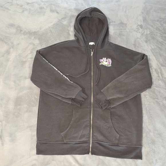 Orange Kiss Good Things Are Coming Anime Full Zip Sweatshirt Mens X-Large Gray - Picture 2 of 15